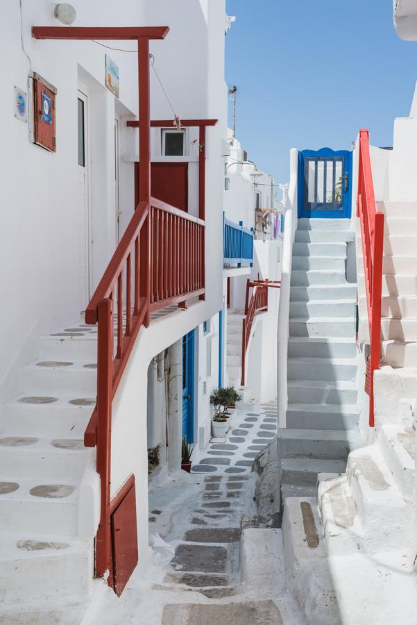 Appartamento White And Grey Chora Mykonos Town Esterno foto